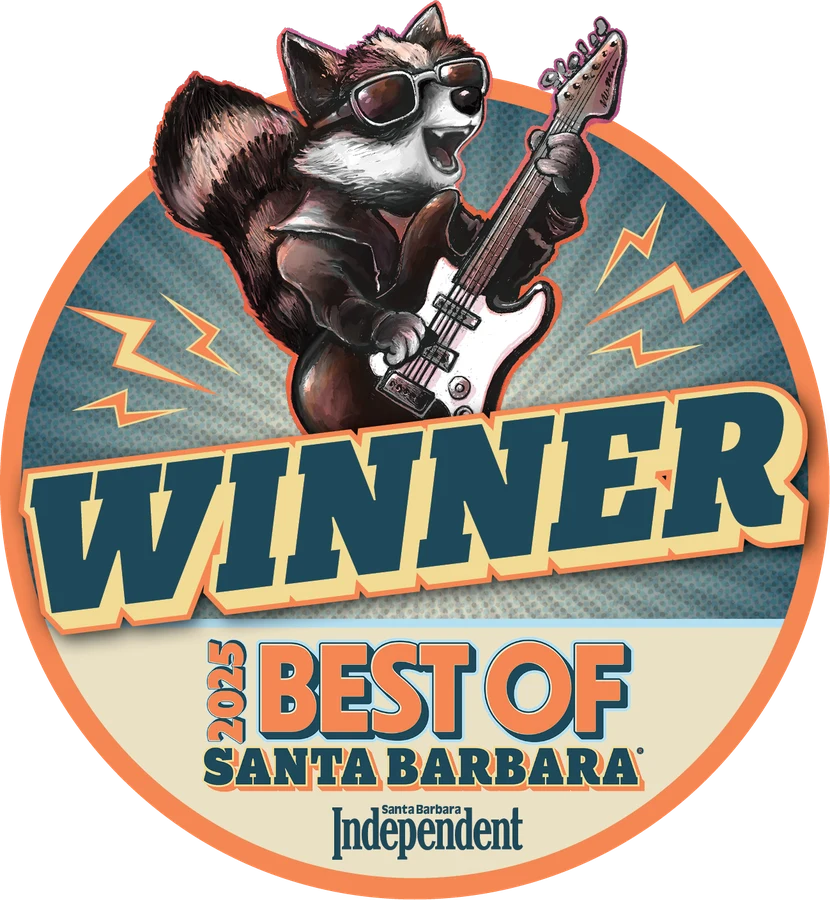 Santa Barbara Independent Best of Santa Barbara 2025 Winner badge
